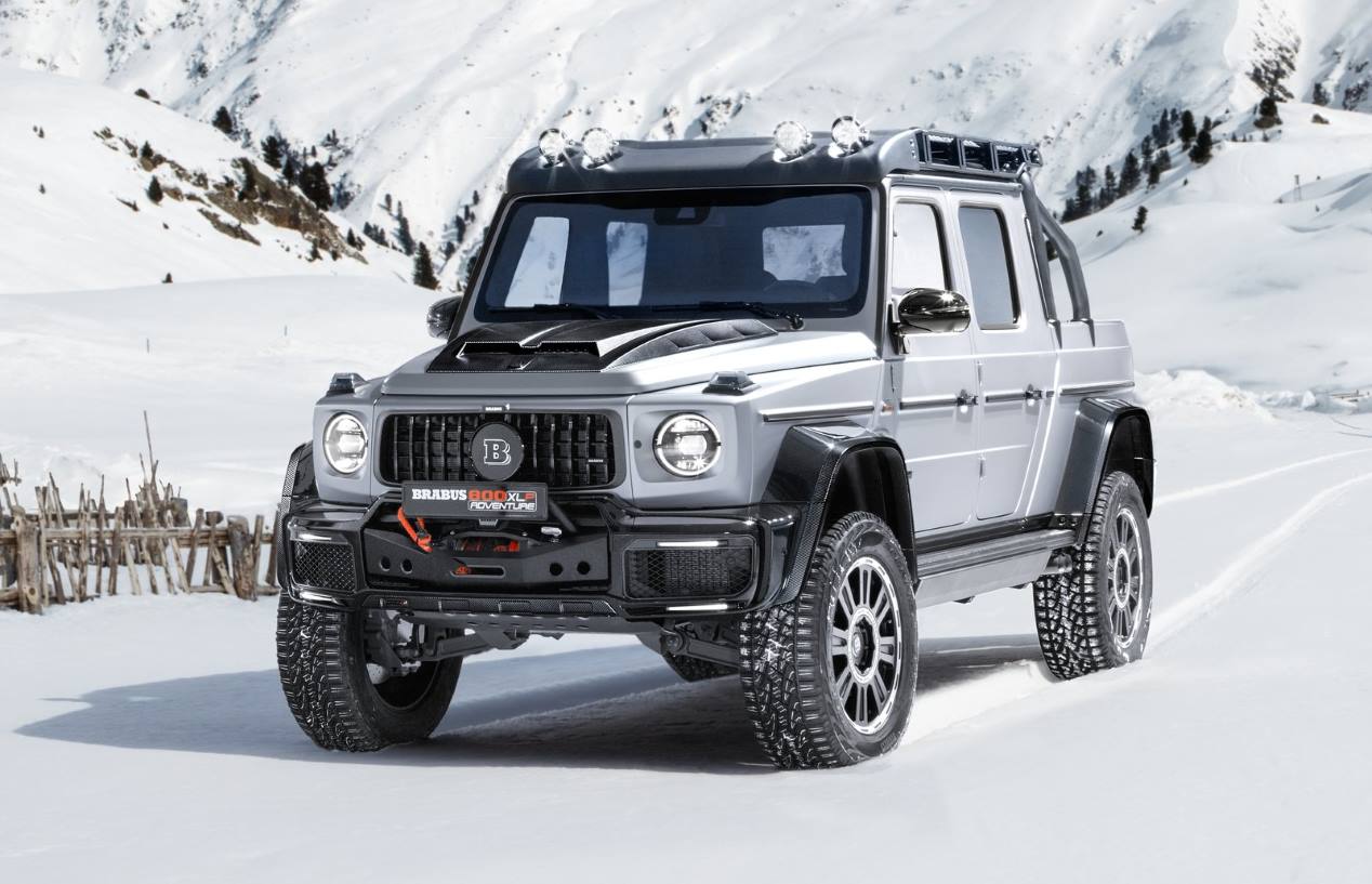 Brabus 800 Adventure XLP: uno de los 4x4 más salvajes del momento