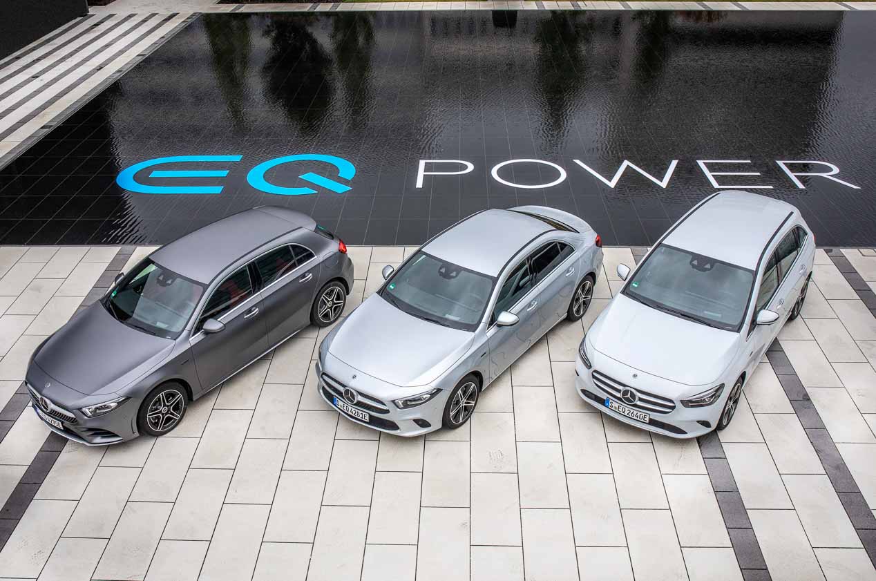 Los híbridos de etiqueta cero más económicos de Mercedes