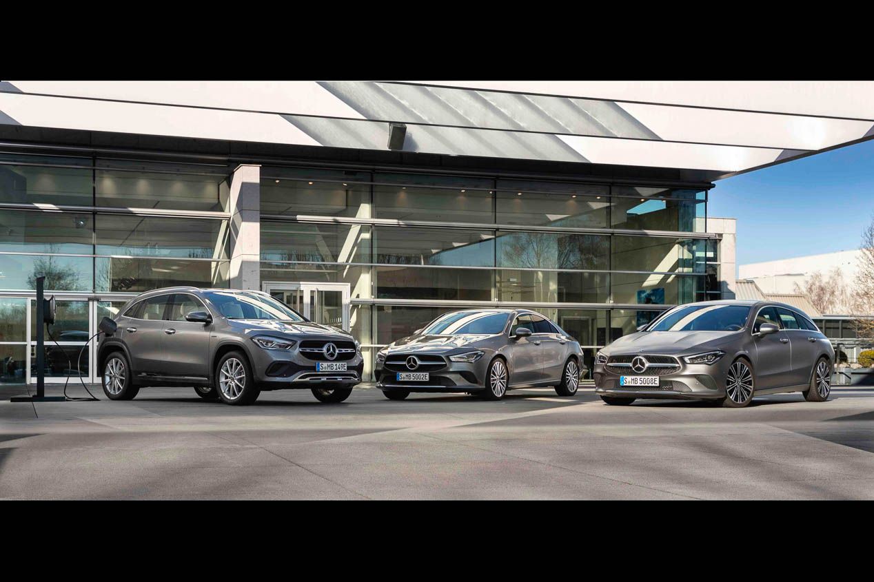 Los híbridos de etiqueta cero más económicos de Mercedes