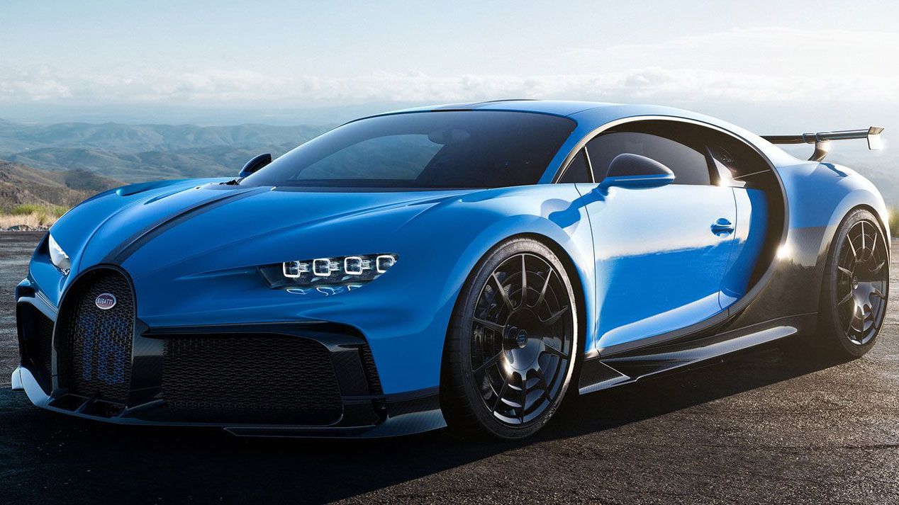 Bugatti Chiron Pur Sport, las mejores fotos del Chiron más dinámico