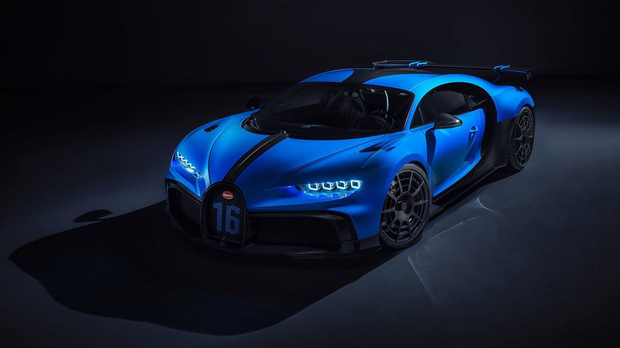 Bugatti Chiron Pur Sport, las mejores fotos del Chiron más dinámico