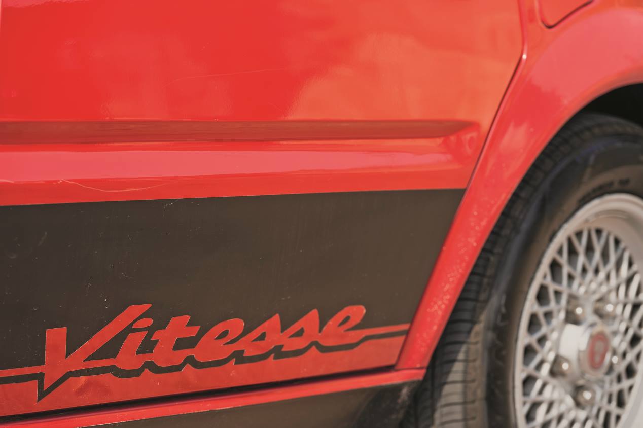 Rover Vitesse: un "ochentero" británico muy especial