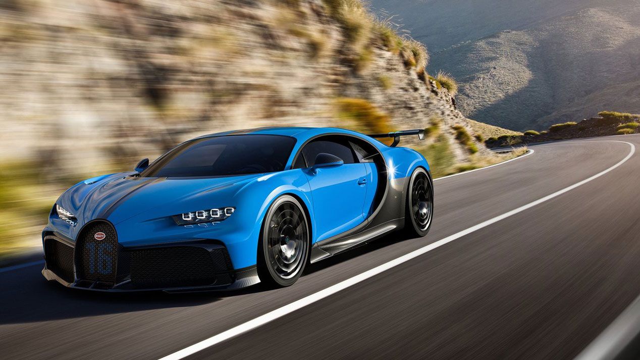 Bugatti Chiron Pur Sport, las mejores fotos del Chiron más dinámico