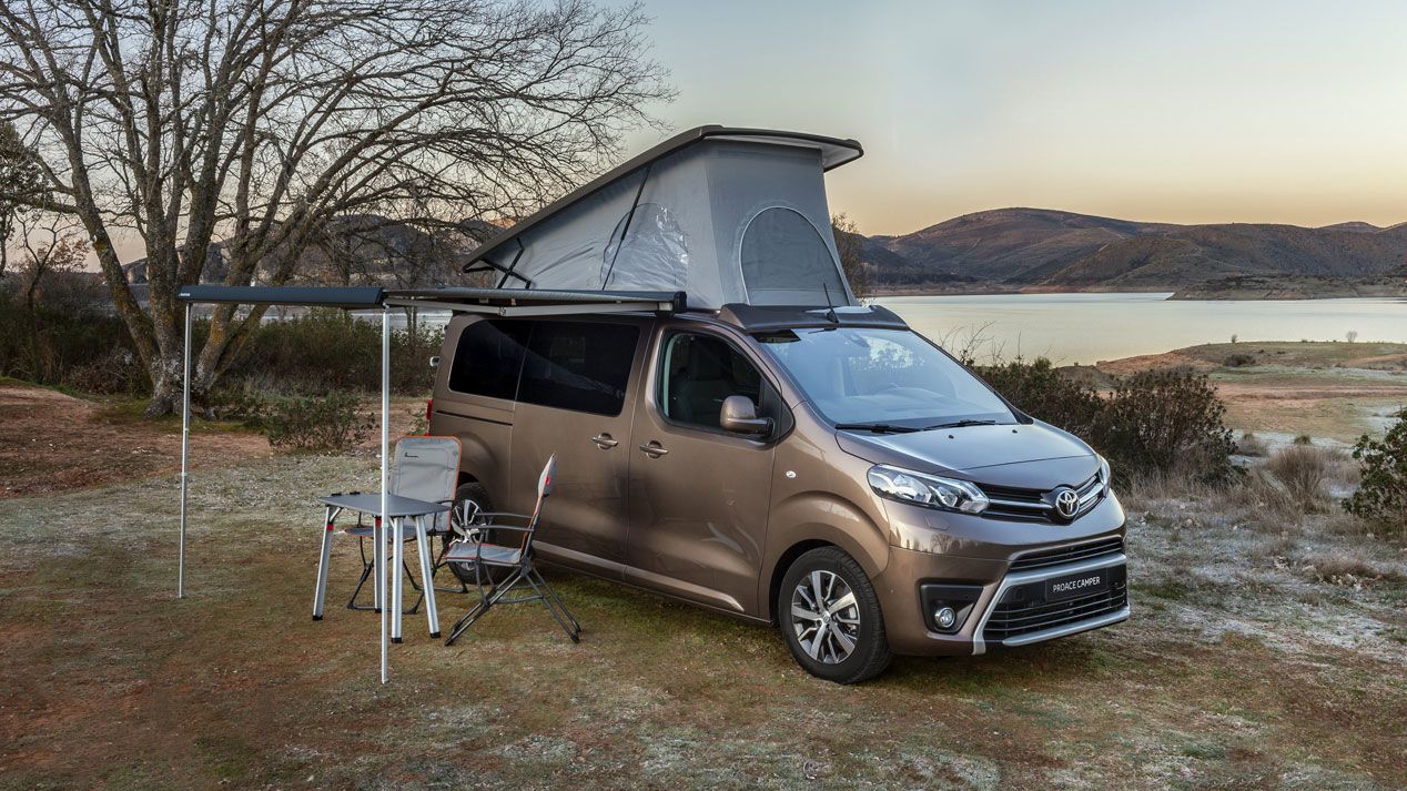 Toyota Proace Verso Camper, ahora con cocina extraíble y más posibilidades