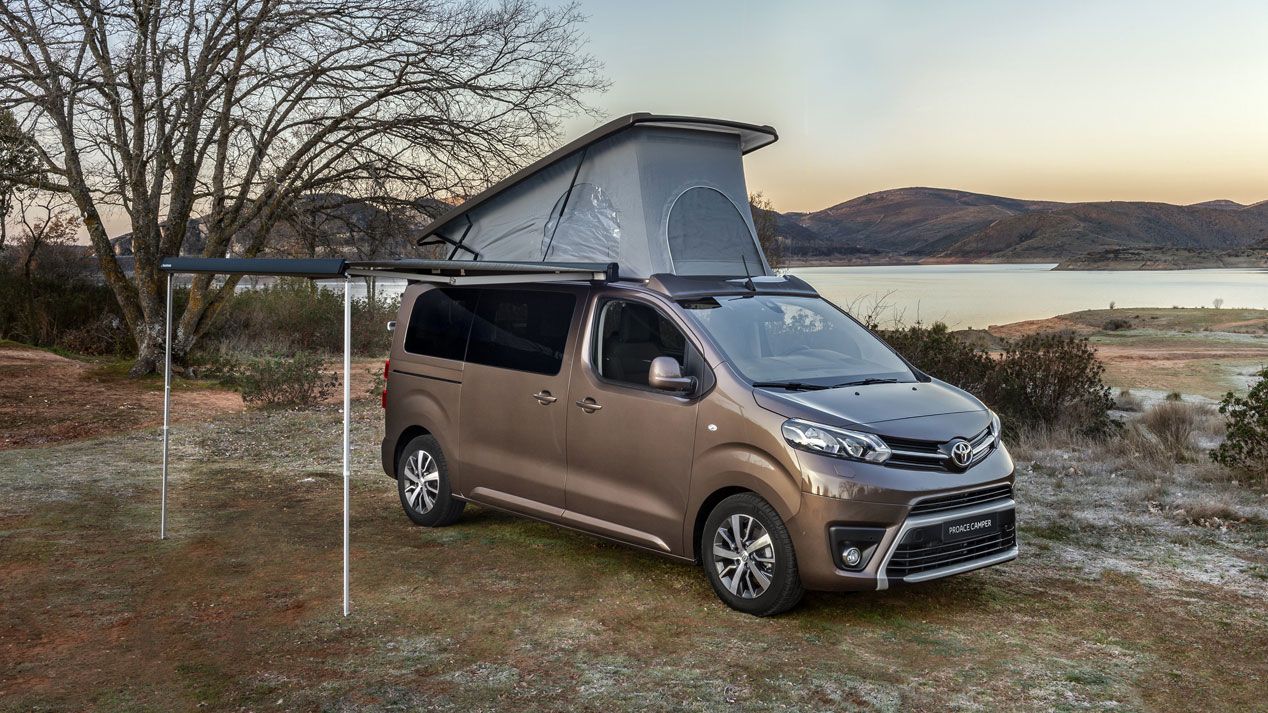 Toyota Proace Verso Camper, ahora con cocina extraíble y más posibilidades