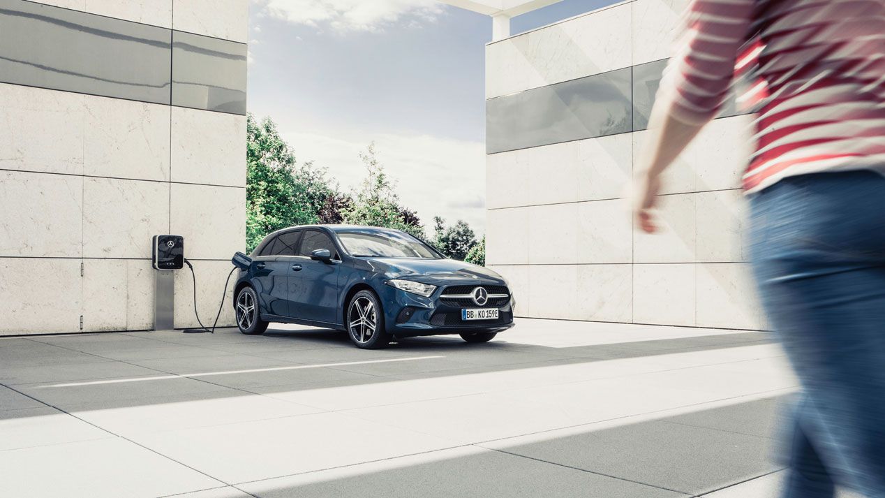 Mercedes Clase A 250e, las mejores imágenes de la versión híbrida enchufable