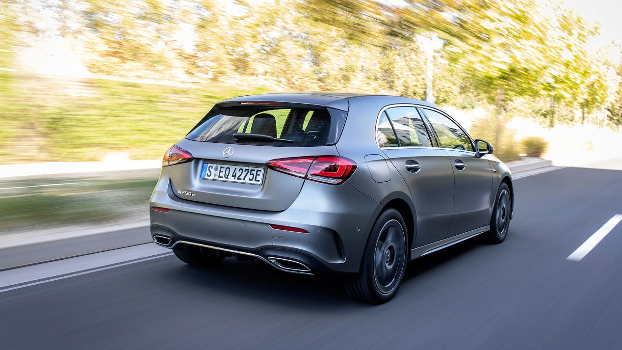 Mercedes Clase A 250e, las mejores imágenes de la versión híbrida enchufable