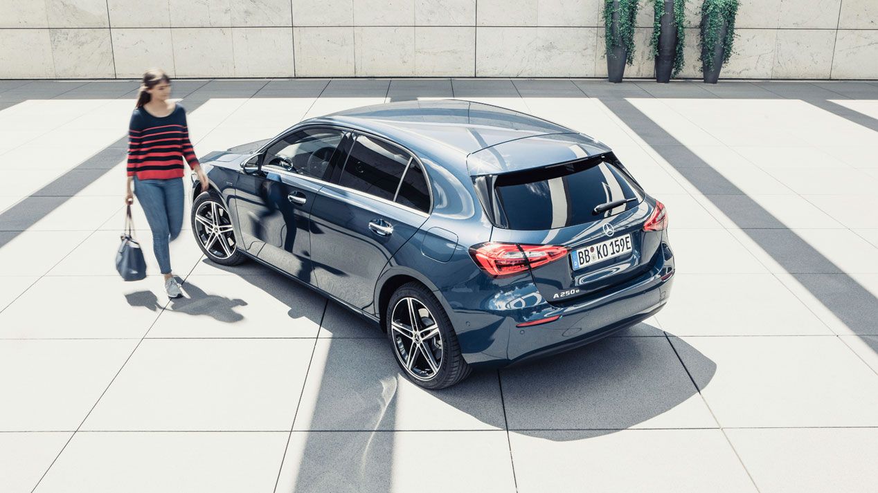 Mercedes Clase A 250e, las mejores imágenes de la versión híbrida enchufable