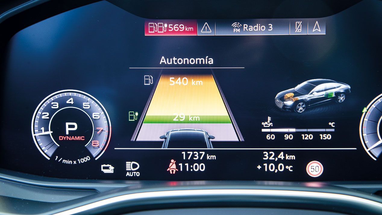 Audi A7 Sportback 55 TFSIe, las mejores imágenes de nuestra prueba
