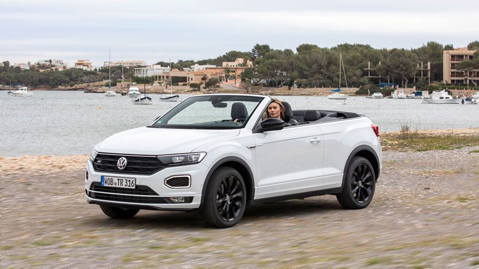 Al frente Avenida Comprometido VW T-Roc Cabrio 2020, todos los datos y fotos oficiales del nuevo SUV  descapotable