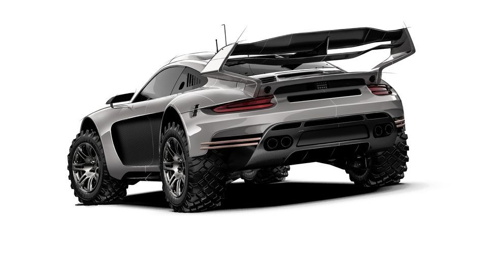 Gemballa lanza su Hypercar Division para producir un 4x4 basado en el Porsche 911 