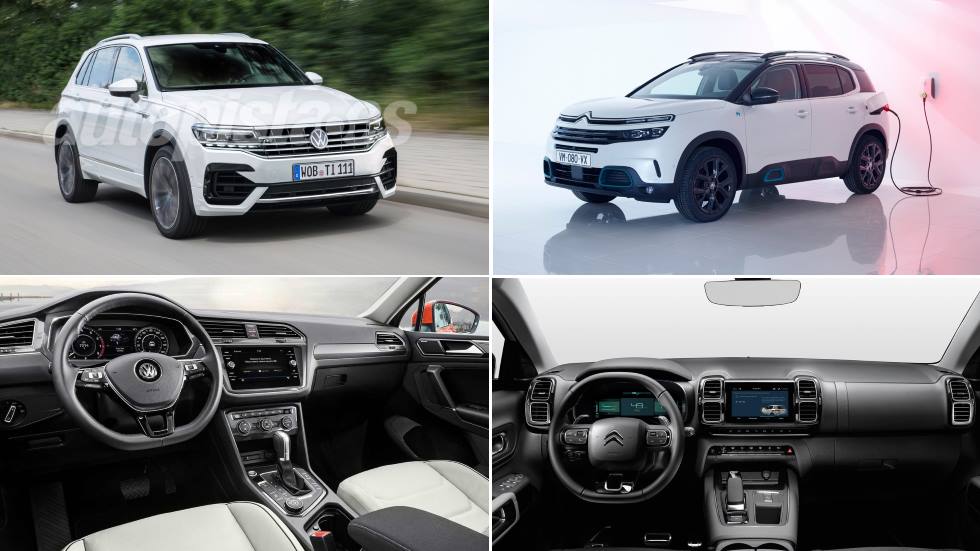 Citroën C5 Aircross y VW Tiguan: así se renuevan en 2020 estos SUV medios