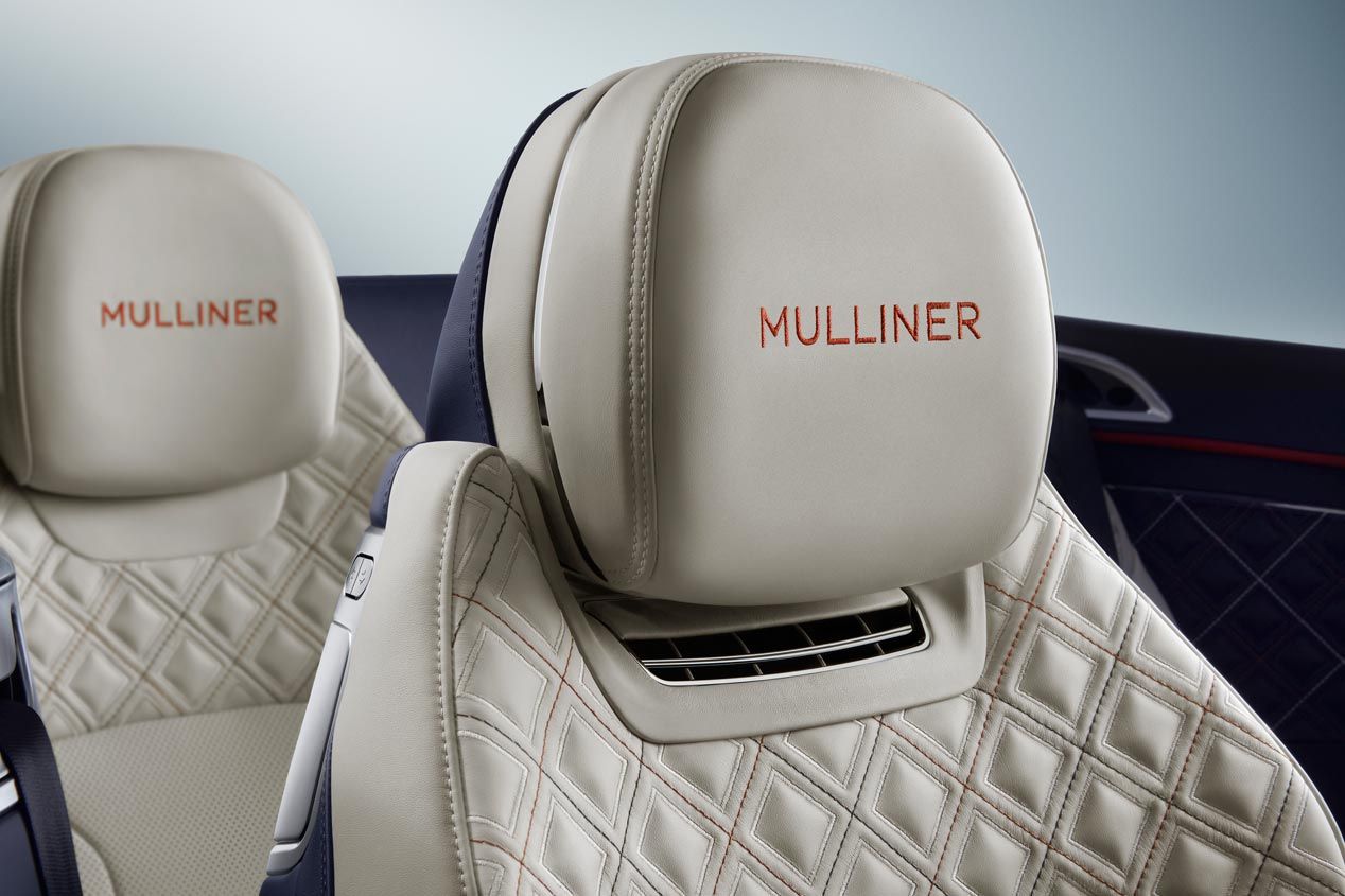 Bentley Continental GT Mulliner Convertible: artesanía y lujo a raudales