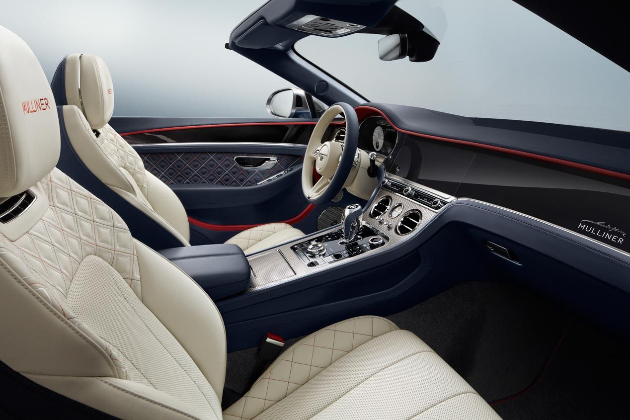 Bentley Continental GT Mulliner Convertible: artesanía y lujo a raudales