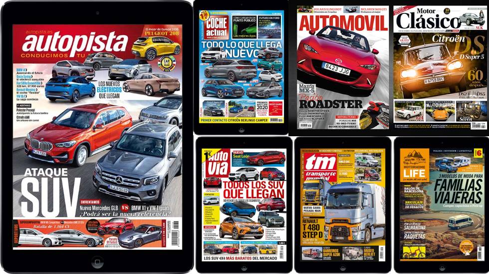 Todas nuestras revistas, en quioscos ¡y en formato digital por 4,99 € todo el catálogo!