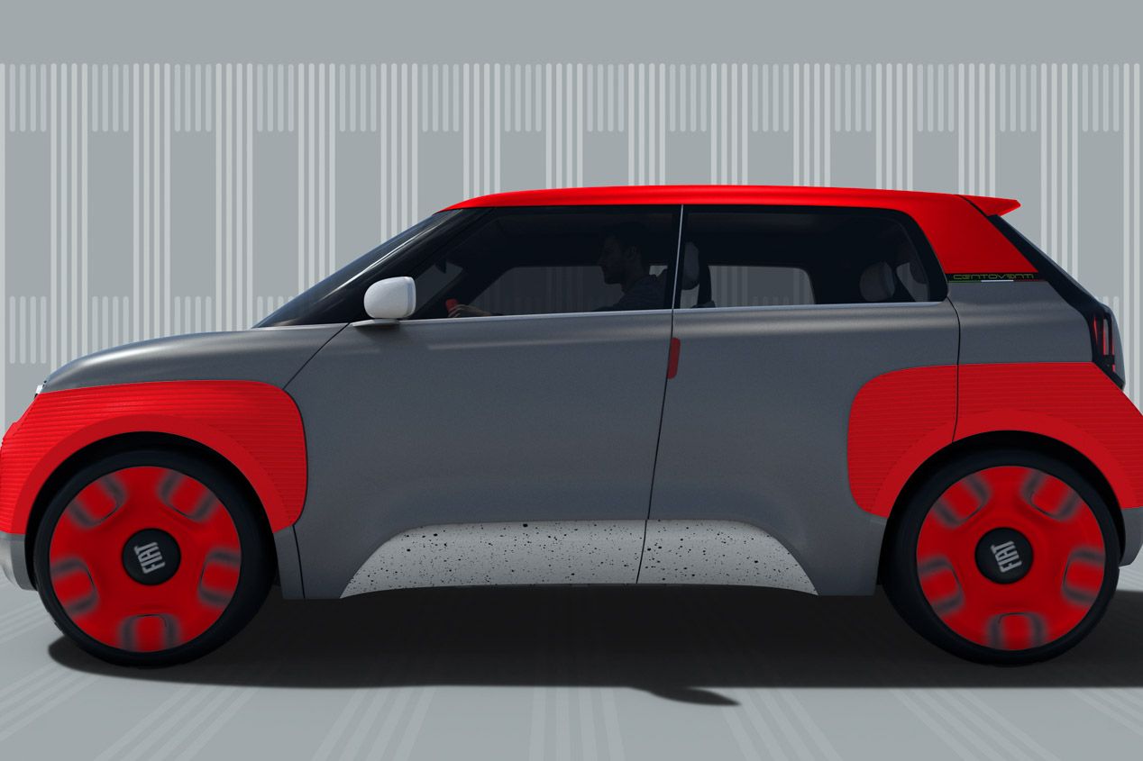 Fiat Centoventi. Fiat hará realidad su microcoche eléctrico
