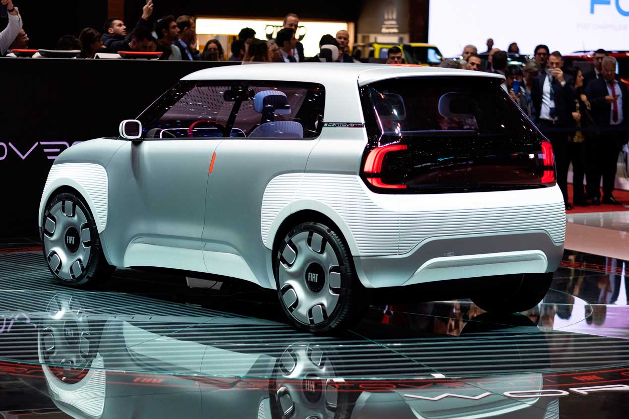 Fiat Centoventi. Fiat hará realidad su microcoche eléctrico