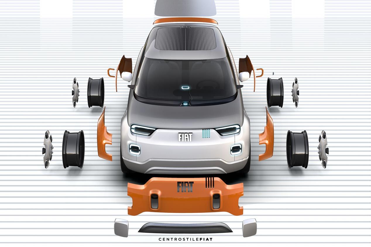 Fiat Centoventi. Fiat hará realidad su microcoche eléctrico