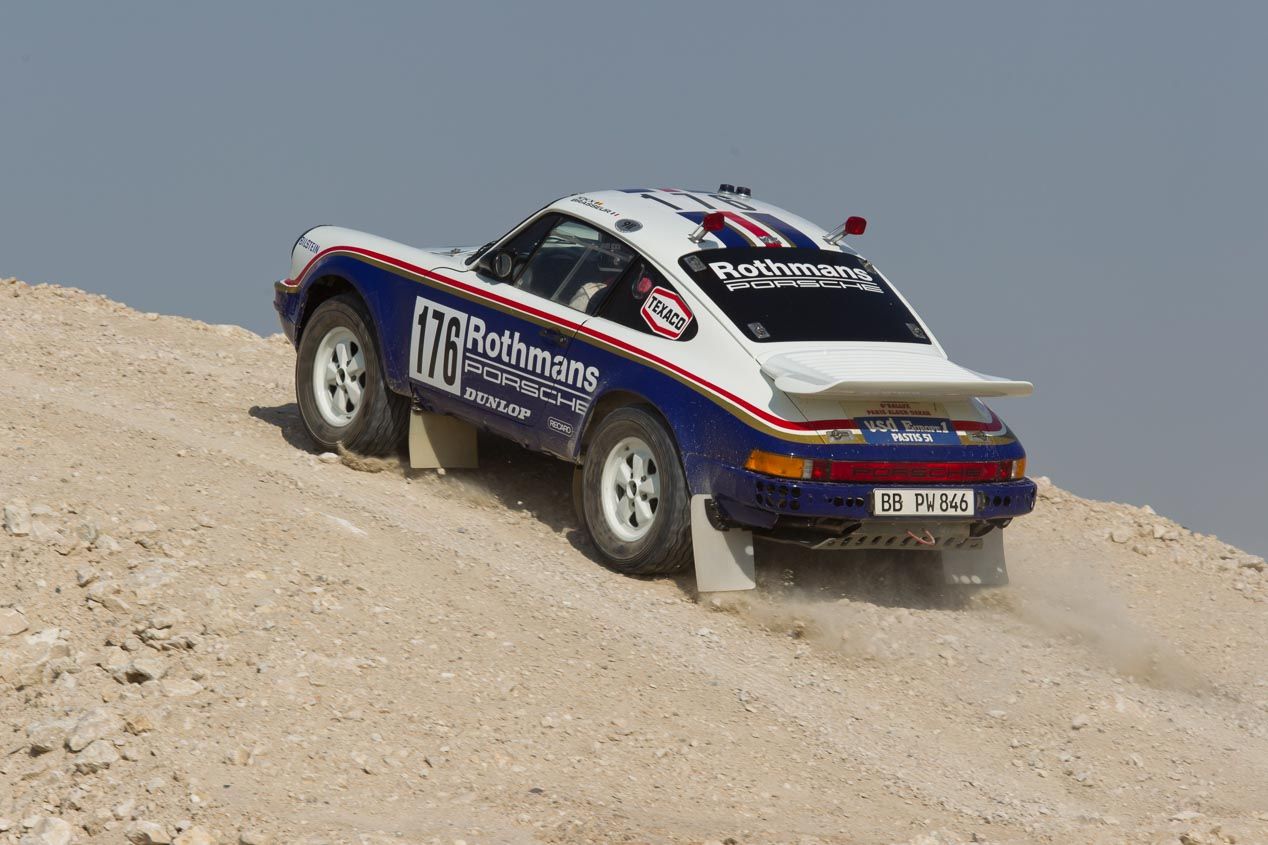 Porsche 911 4x4: imágenes del Porsche que ganó el Paris-Dakar