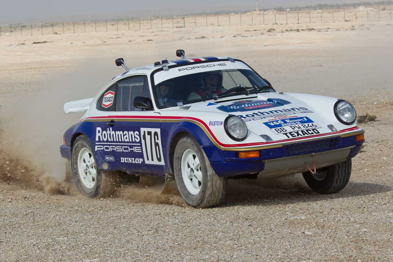Porsche 911 4x4: imágenes del Porsche que ganó el Paris-Dakar