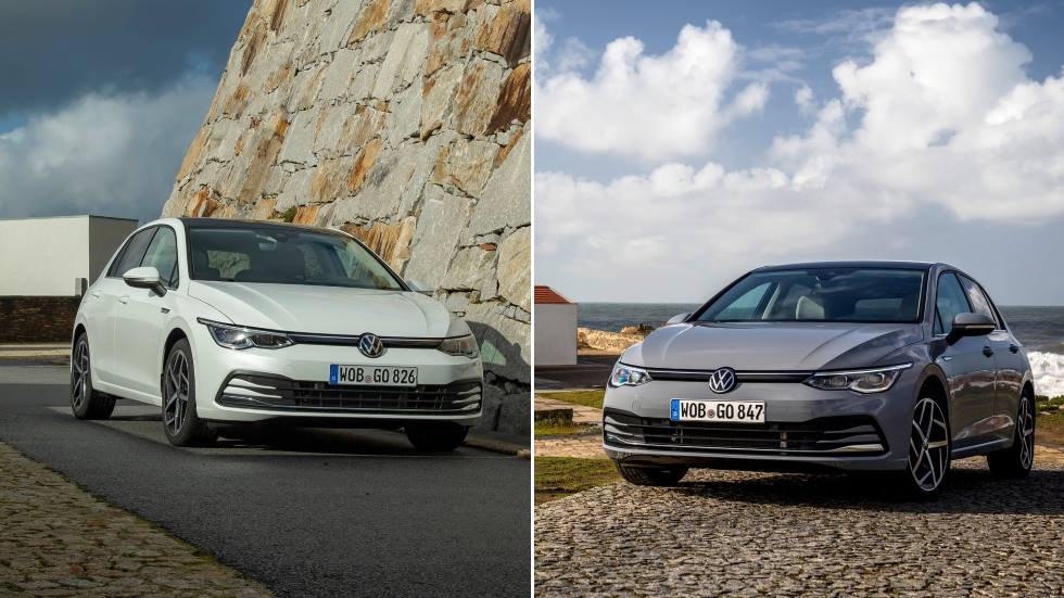 VW Golf 2.0 TDi/150 frente a 1.5 eTSi/150: gasolina o diésel, ¿qué Golf 8 interesa más?