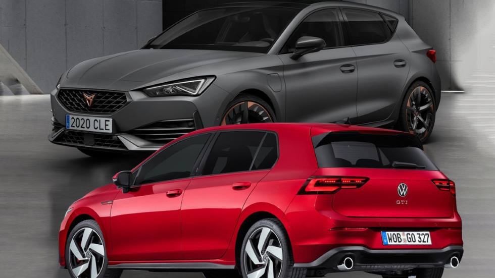 Nuevos Cupra León y VW Golf 8 GTi, ¿qué deportivo es mejor?