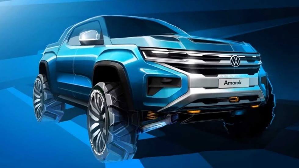 Volkswagen Amarok 2022: así es la nueva pick-up, basada en el Ford Ranger