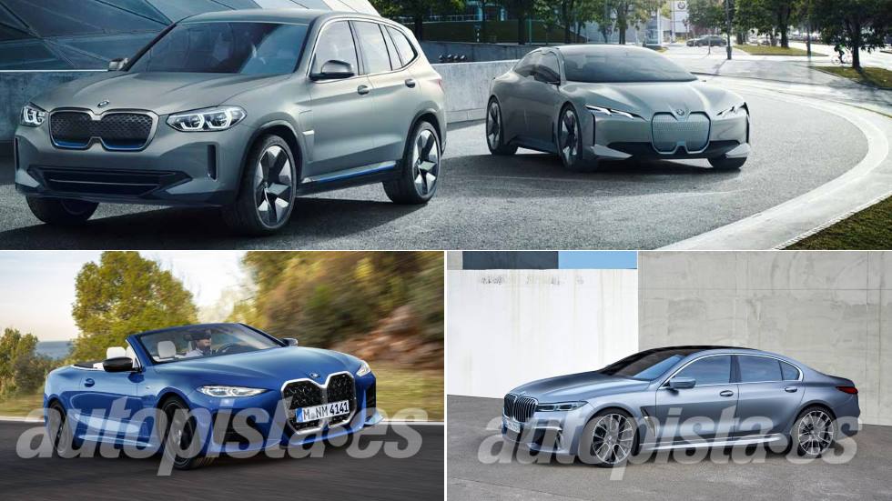 Los planes de futuro de BMW: iX3, i4, iNext, Serie 4, Serie 7…