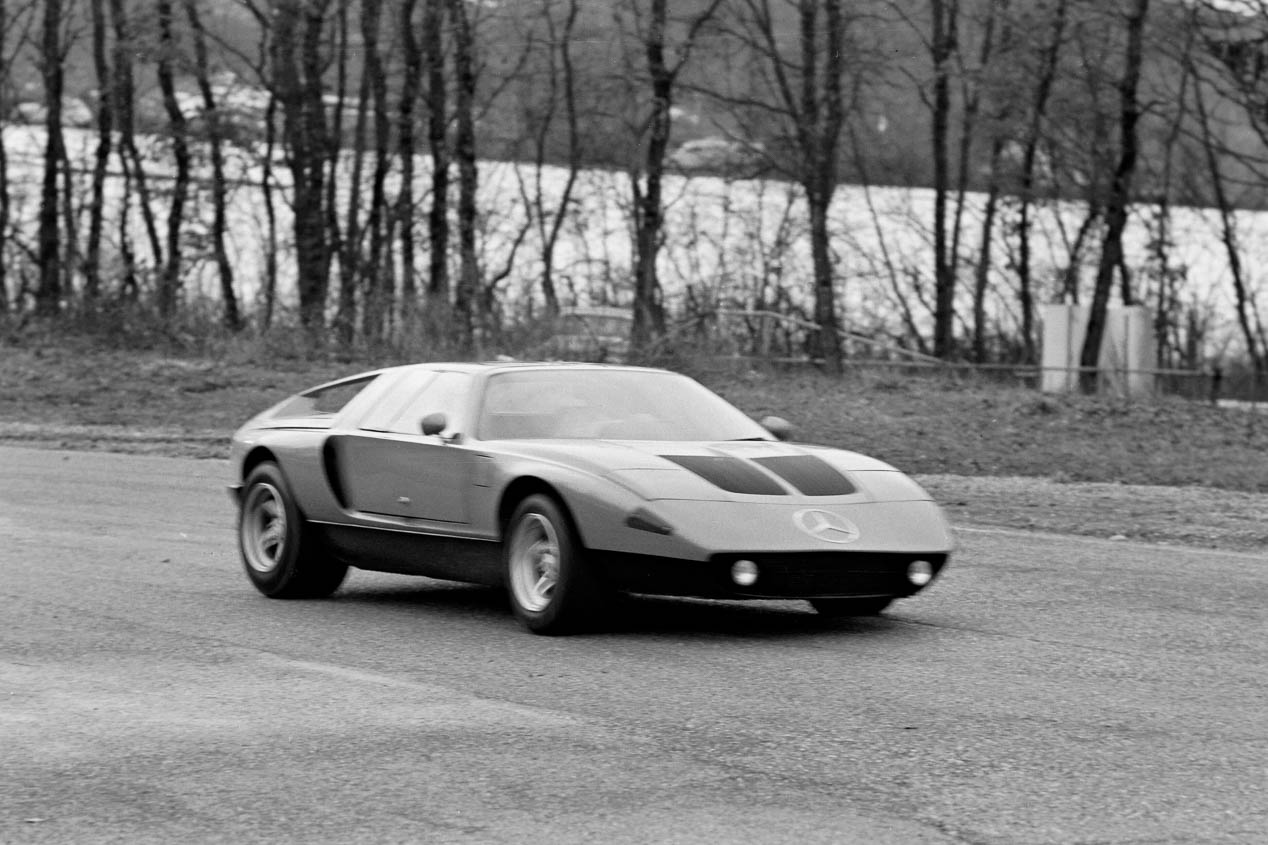 Mercedes C 111-II, 50 años de la segunda versión del coche experimental de Mercedes