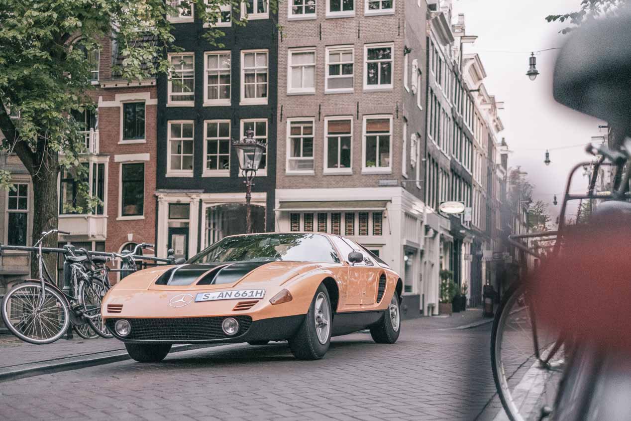 Mercedes C 111-II, 50 años de la segunda versión del coche experimental de Mercedes