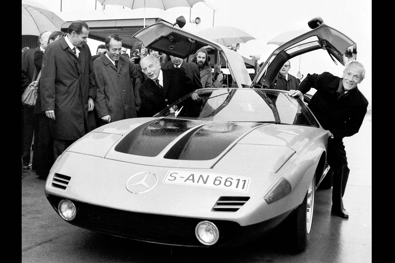 Mercedes C 111-II, 50 años de la segunda versión del coche experimental de Mercedes