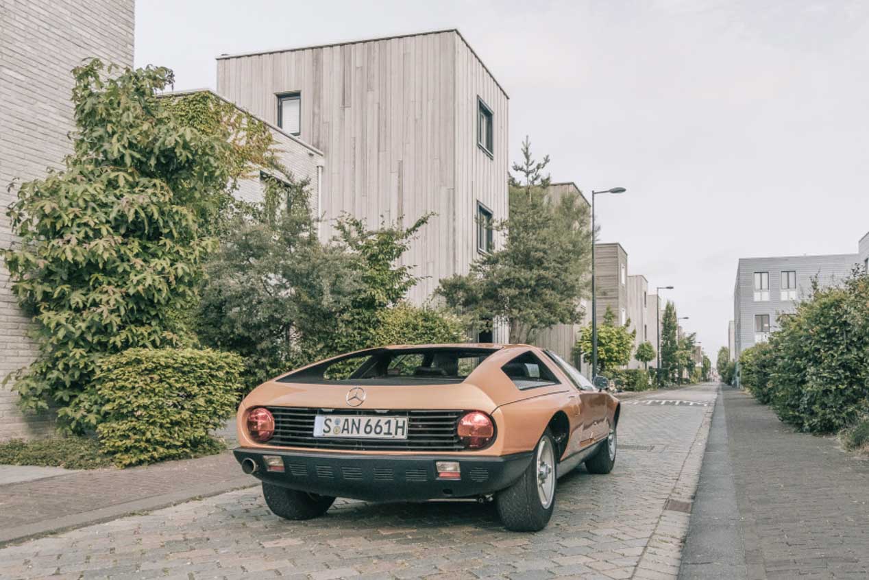 Mercedes C 111-II, 50 años de la segunda versión del coche experimental de Mercedes