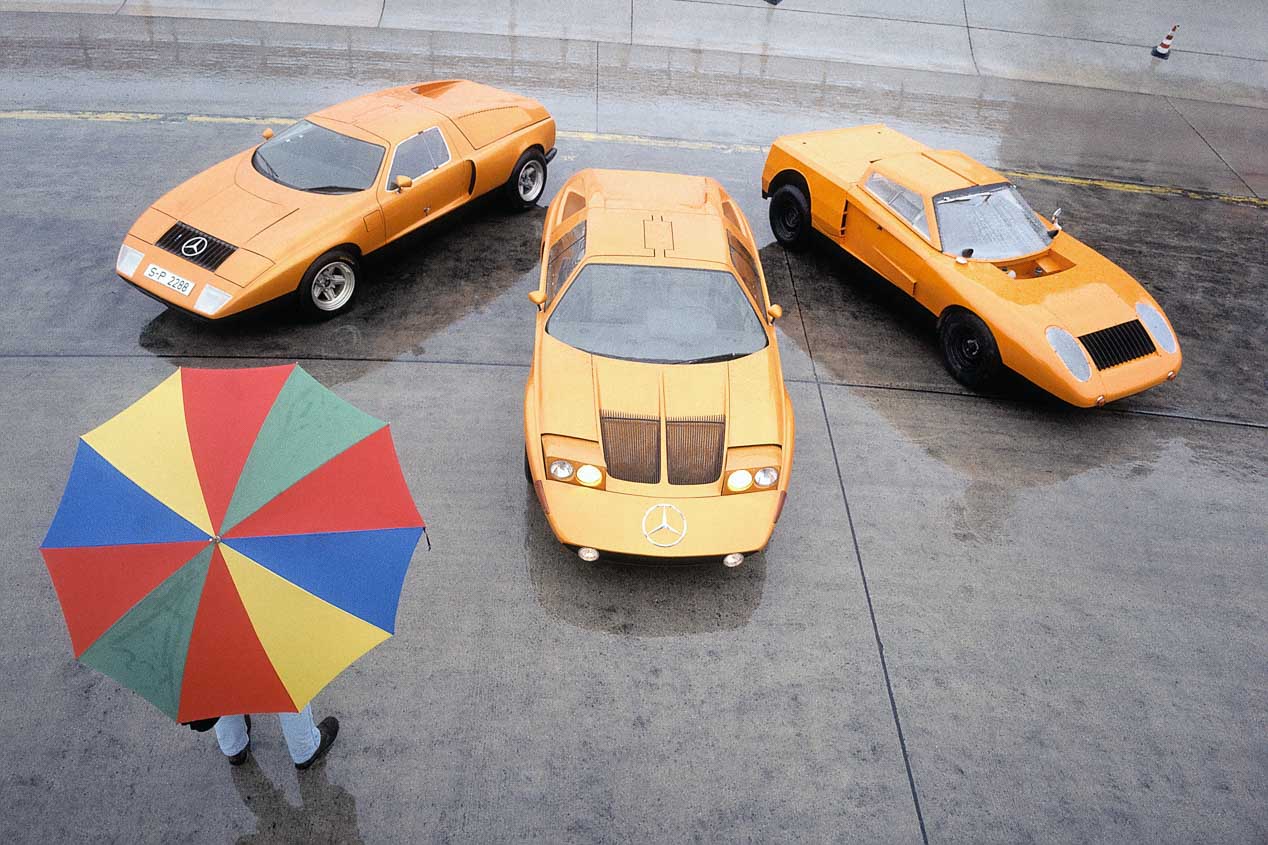 Mercedes C 111-II, 50 años de la segunda versión del coche experimental de Mercedes