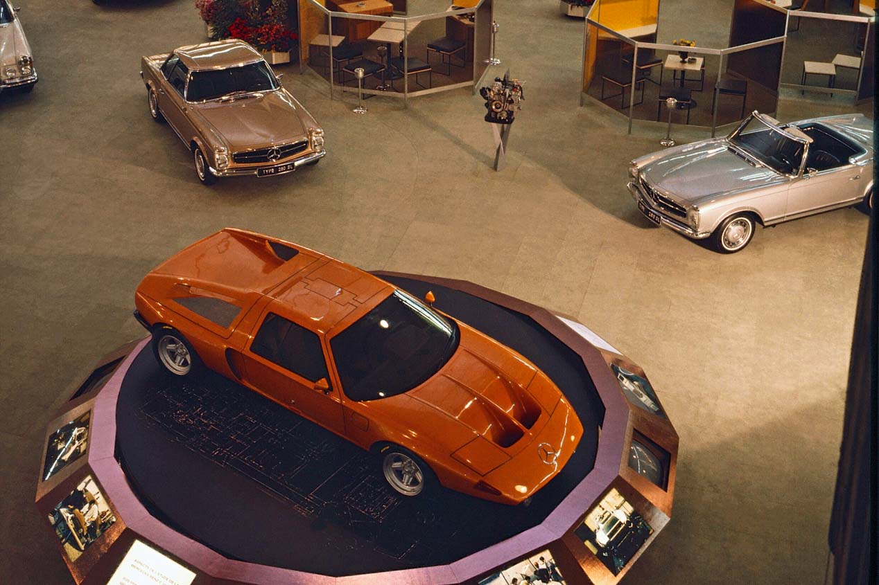 Mercedes C 111-II, 50 años de la segunda versión del coche experimental de Mercedes