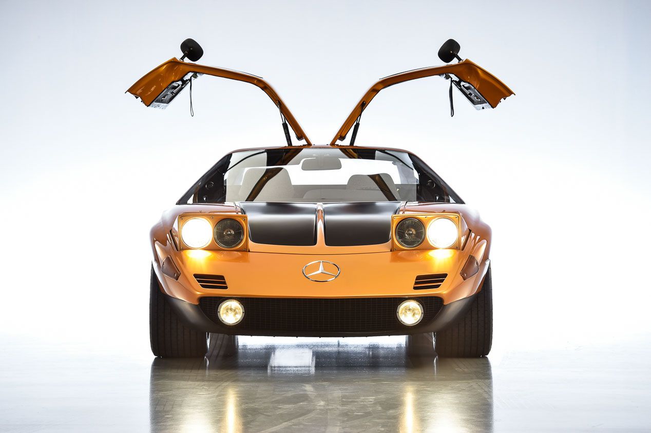 Mercedes C 111-II, 50 años de la segunda versión del coche experimental de Mercedes