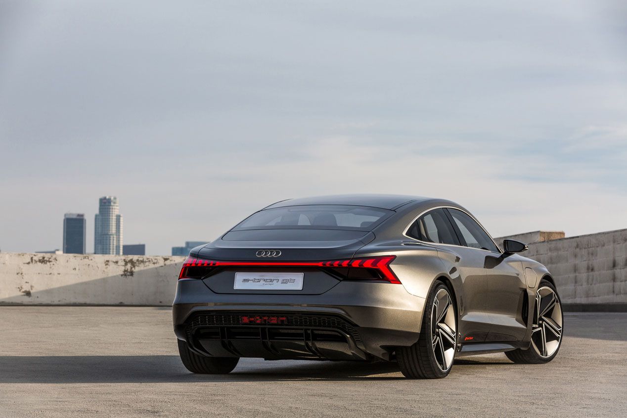 Audi e-tron GT: las mejores fotos de la nueva berlina eléctrica