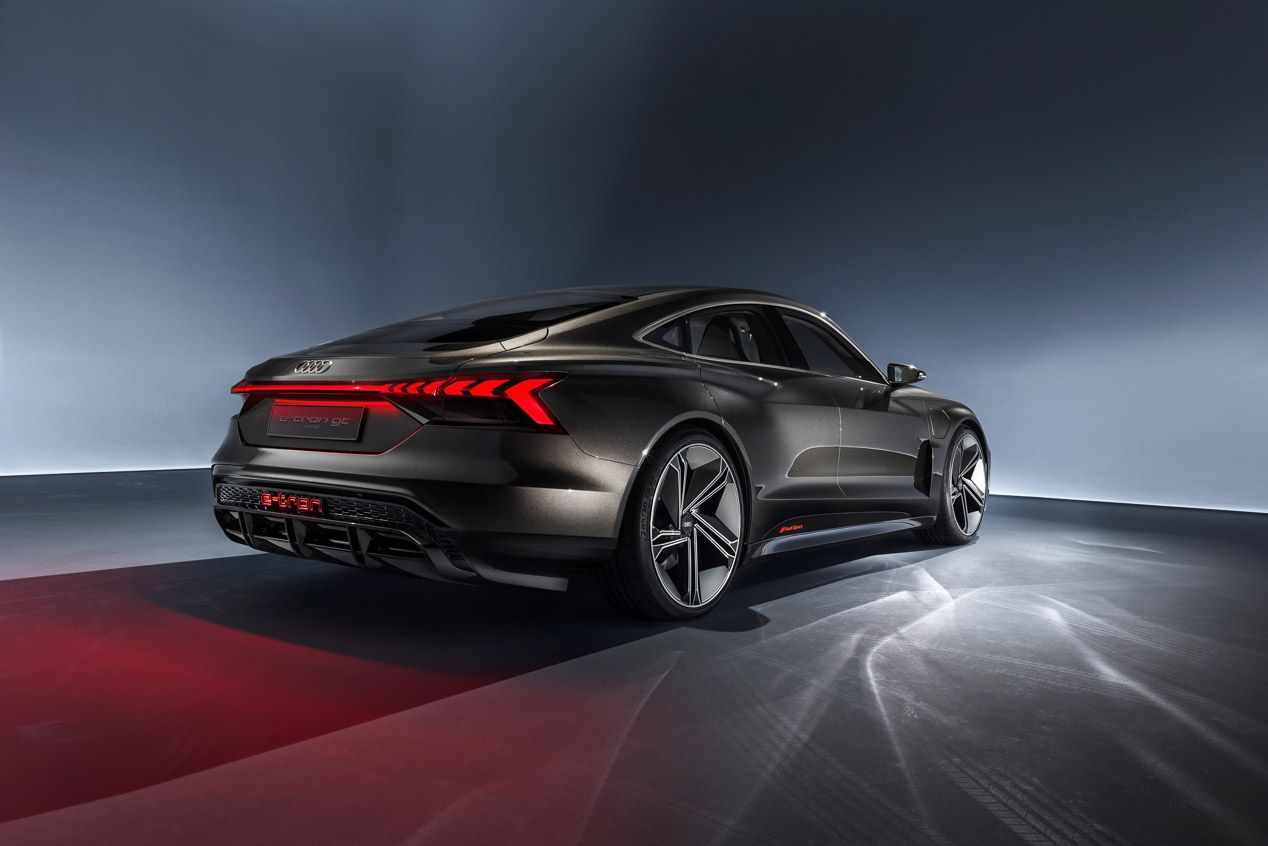 Audi e-tron GT: las mejores fotos de la nueva berlina eléctrica