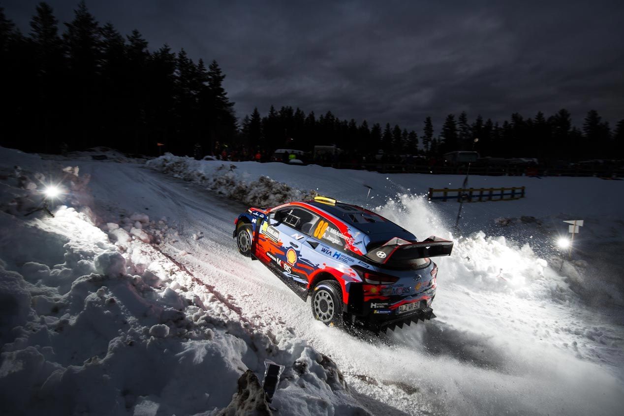 Las mejores imágenes del Hyundai i20 Coupé WRC en el Mundial de Rallyes