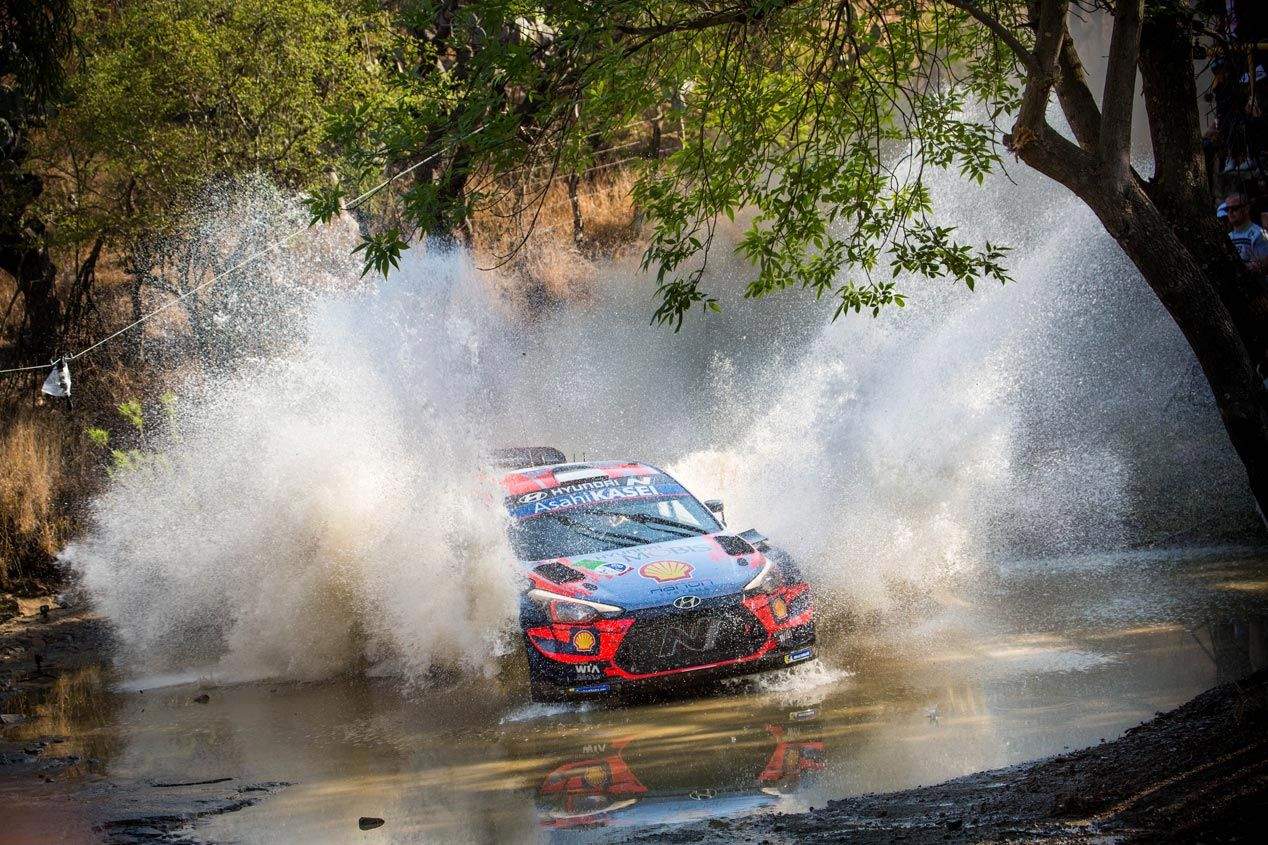 Las mejores imágenes del Hyundai i20 Coupé WRC en el Mundial de Rallyes