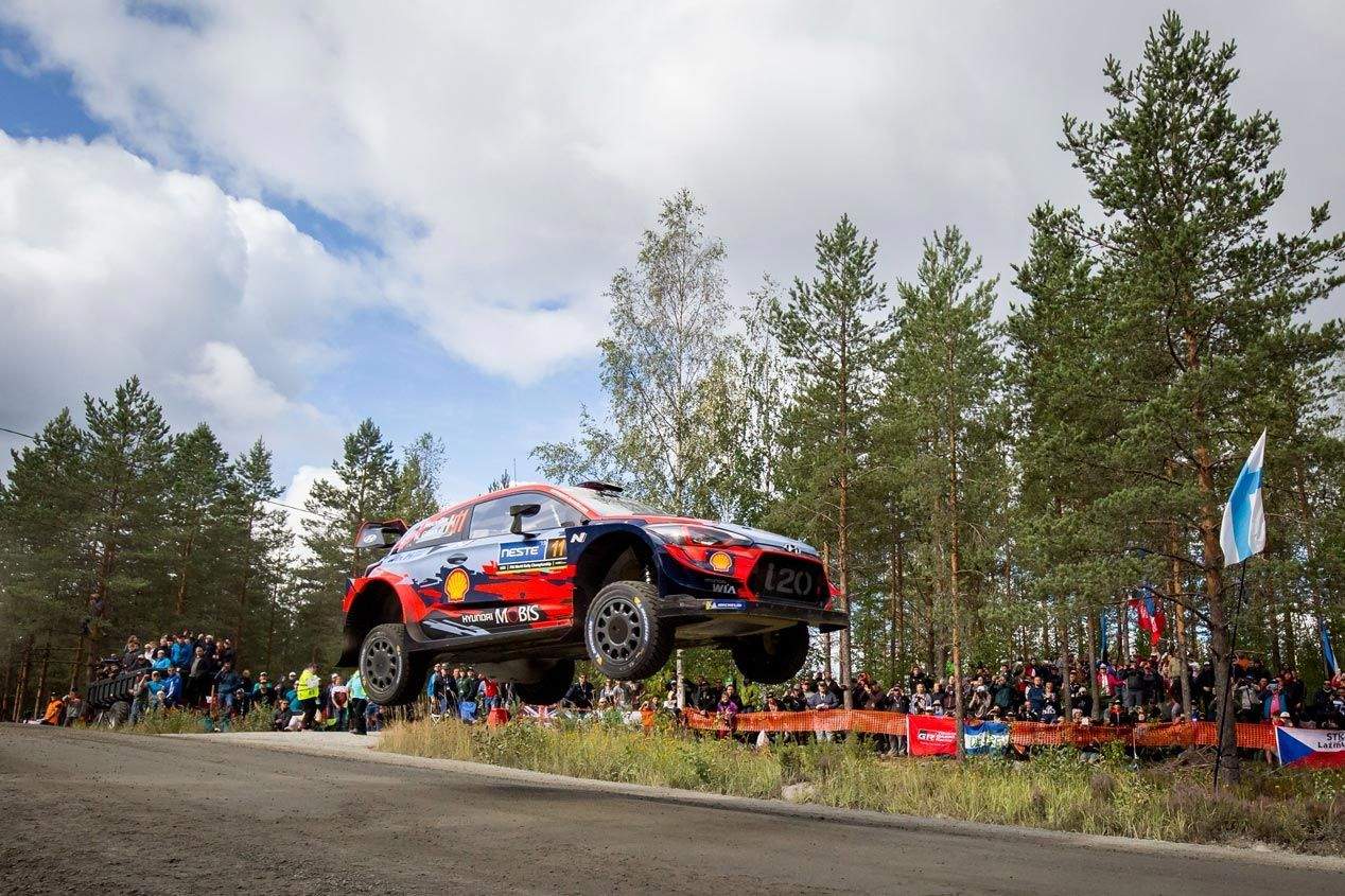 Las mejores imágenes del Hyundai i20 Coupé WRC en el Mundial de Rallyes