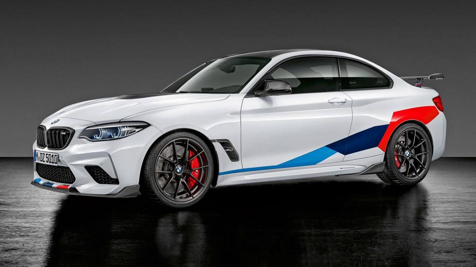 Así es el BMW M2 Competition con la línea de accesorios M Performance Parts
