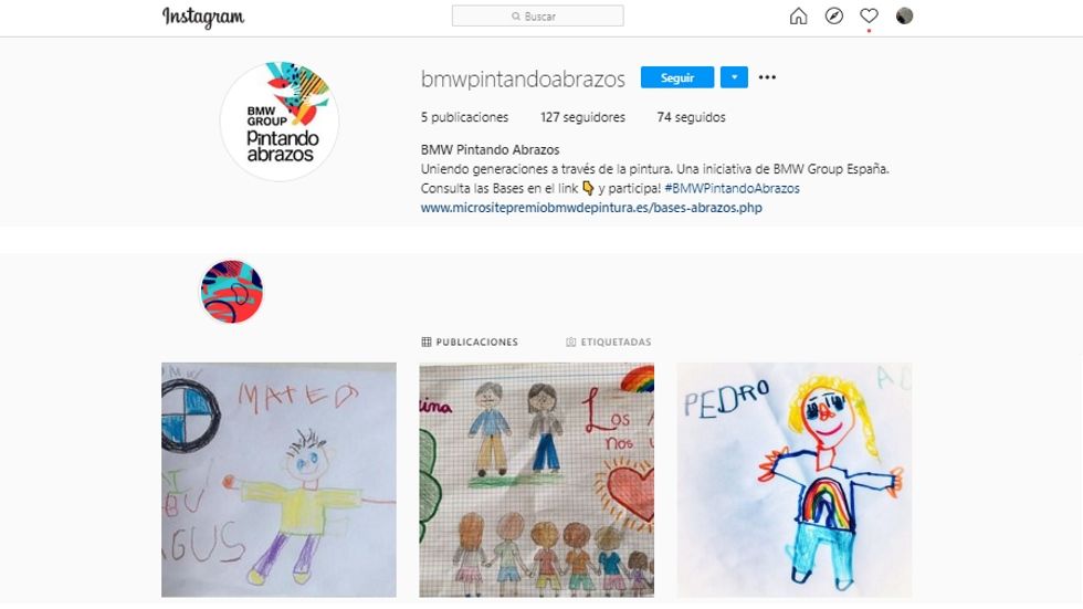 #BMW Pintando Abrazos: homenajea a los abuelos y participa en un concurso en familia 