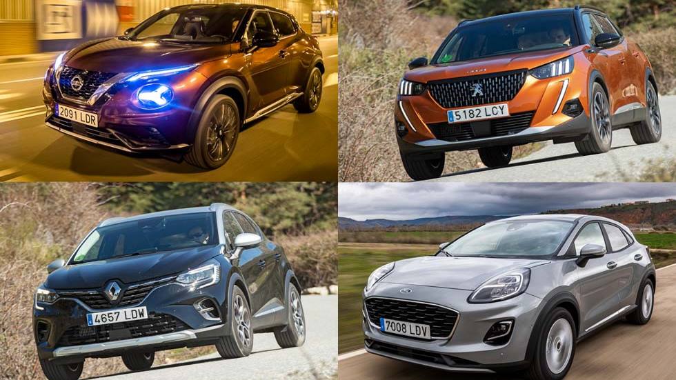 Nuevos Ford Puma, Peugeot 2008, Nissan Juke y Renault Captur: puntos a favor y en contra