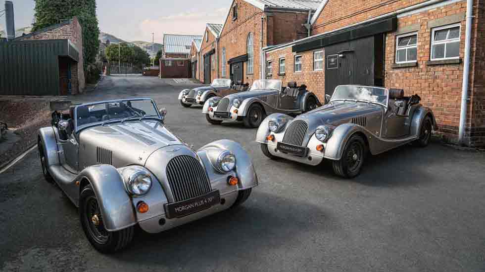 Morgan Plus 4 70th Anniversary: tradición y artesanía sobre ruedas