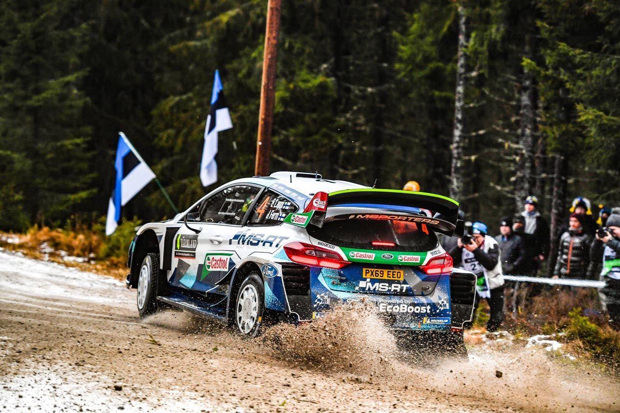 Las mejores imágenes del Ford Fiesta WRC en el Mundial de Rallyes