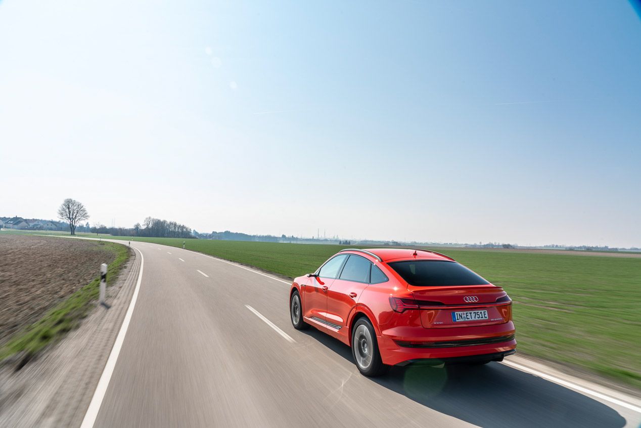 Audi e-tron Sportback: la imagen más deportiva del SUV eléctrico de Audi