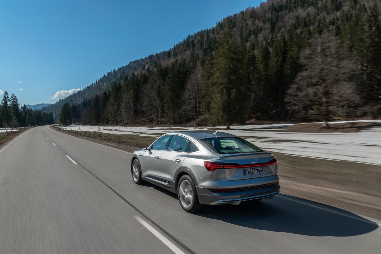Audi e-tron Sportback: la imagen más deportiva del SUV eléctrico de Audi