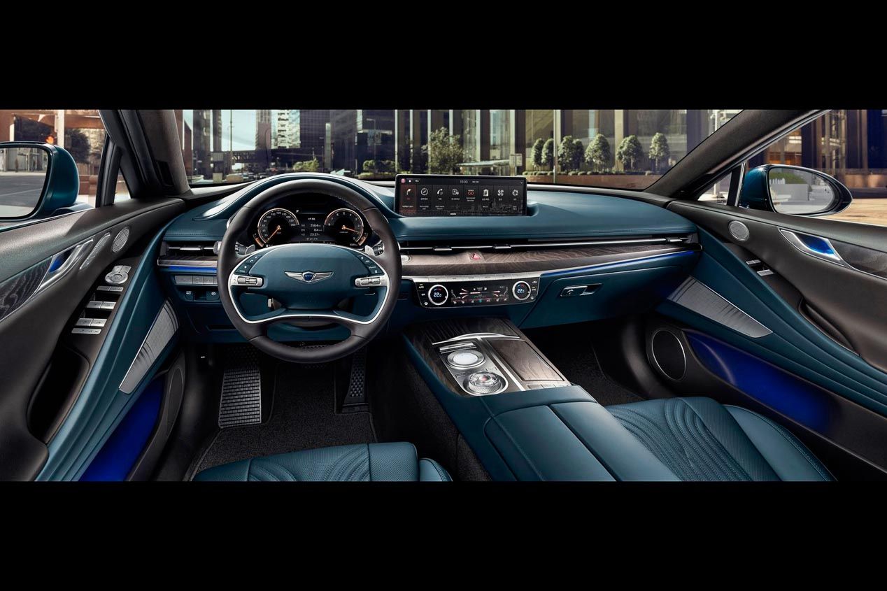 Genesis G80 2021: la nueva berlina de lujo, en imágenes
