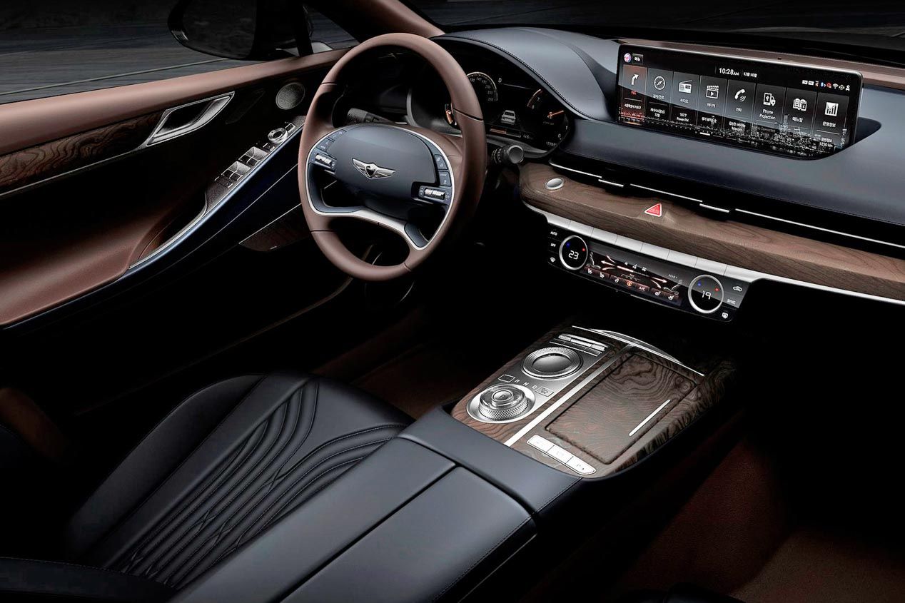 Genesis G80 2021: la nueva berlina de lujo, en imágenes