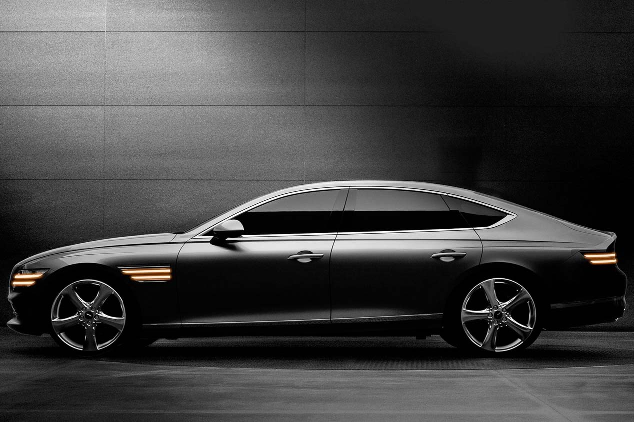 Genesis G80 2021: la nueva berlina de lujo, en imágenes